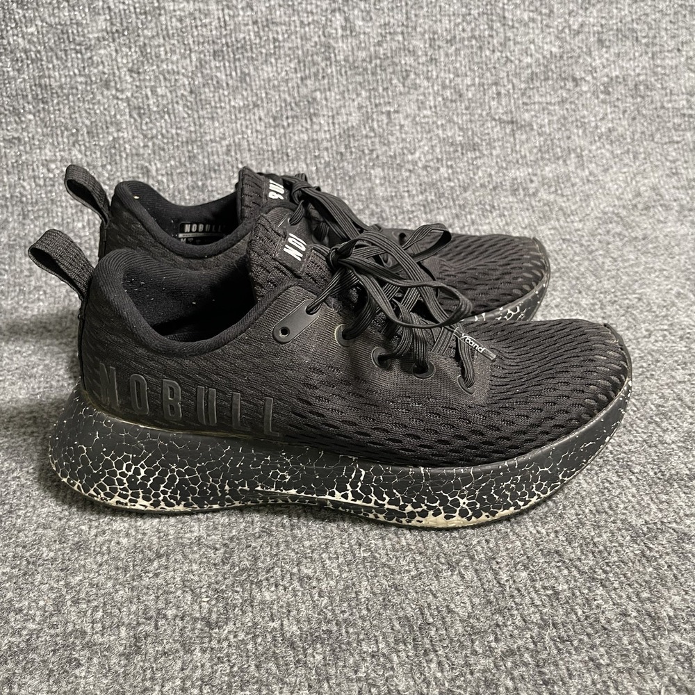 NoBull Journey Running Shoes Women's 8.5 Mens Sz 7 Triple Black